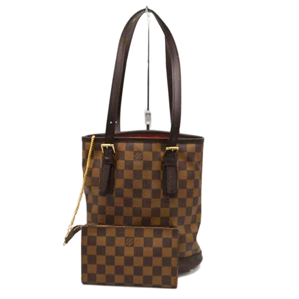 Louis Vuitton Mare Damier Canvas Leather Ebene Brown